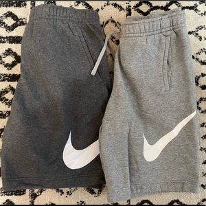 (2) Nike Men's Sportswear BB GX Graphic Club Fleece Shorts 10 in, size M